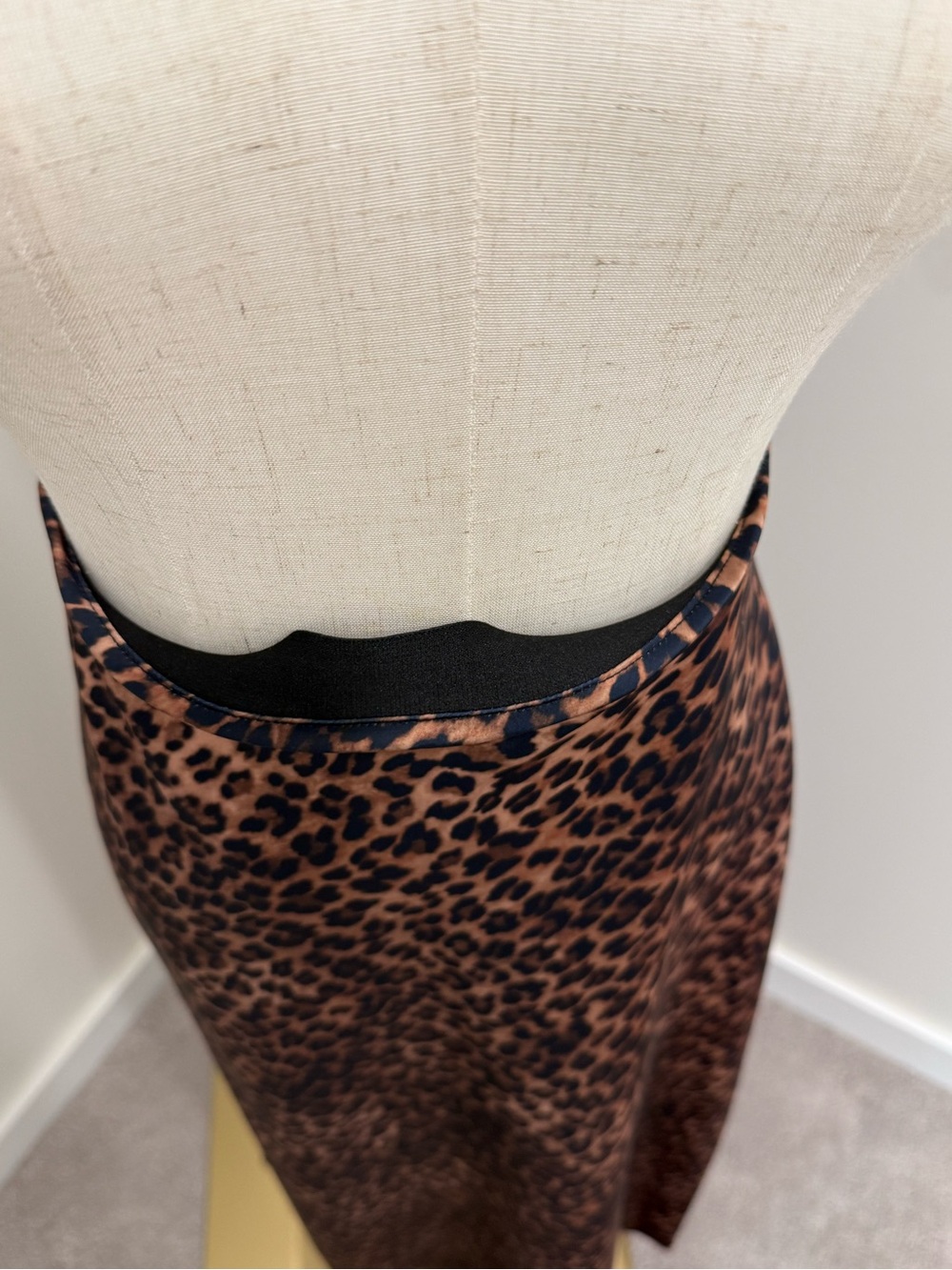 Rachel Zoe Brown Leopard Print Maxi Skirt - Picture 4 of 6